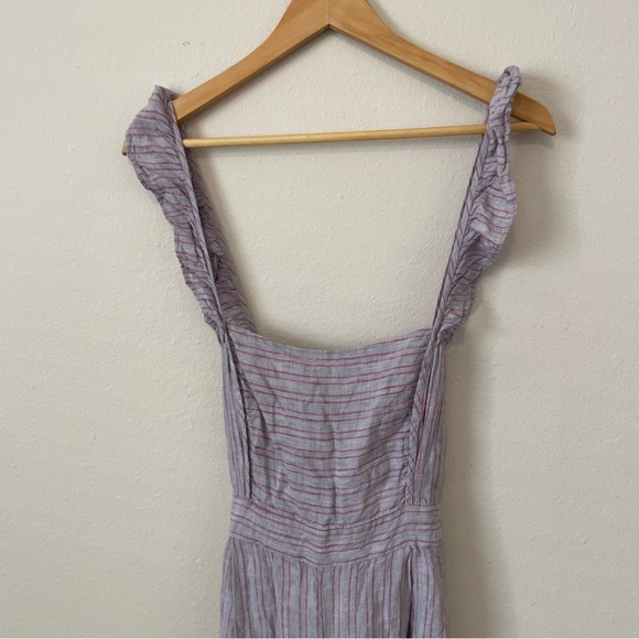 Anthro Elevenses Nantucket Linen Jumpsuit 10 - Picture 7 of 14